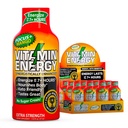 Vitamin Energy Focus+ Extra Strength Energy Shot Mango 12 Pack, 260mg Natürliche Koffein, B-Vitamine, CoQ10, Aminosäuren, Fokus, Produktivität & Clarity, Zero Sugar, Glutenfrei, 1,93 fl oz