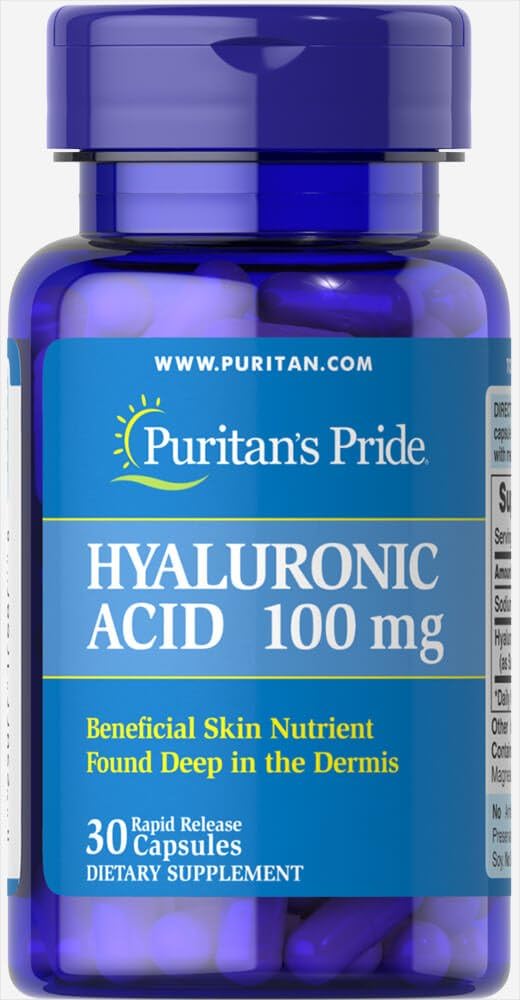 Puritan's Pride Hyaluronsäure 100 mg-30 Kapseln