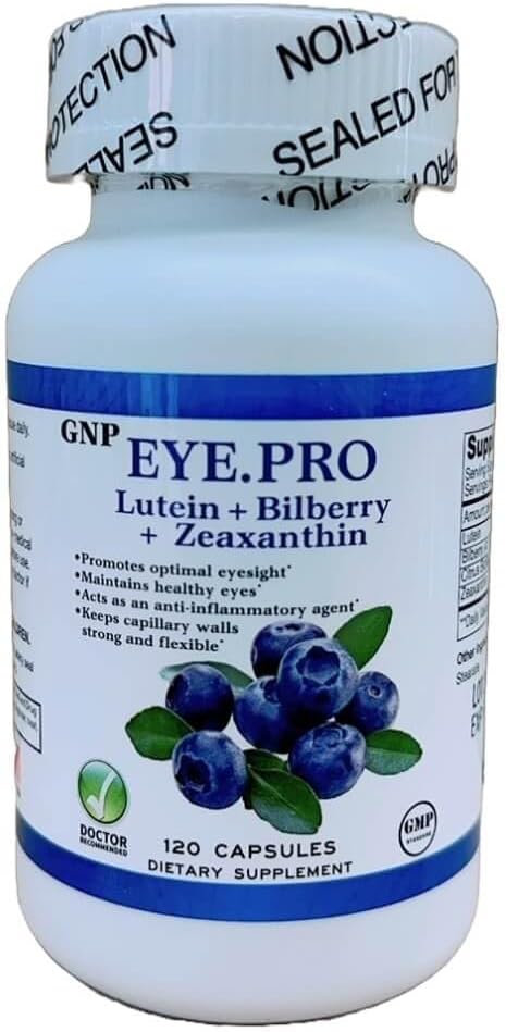 Augenpro-Lutein, Billberry & Zeaxanthin (120 Caps)