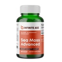 Infinite AGE 1250mg Sea Moss Advanced Superfood Capsules, 60 Compte - High-Potency, Vegan, Fabriqué aux États-Unis - Irish Seamoss, Bladderwrack, Burdock Root - Santé globale, Immunity Support