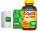 Super B-Komplex mit C, 460 Tabletten mit exklusiven Vitaminen & Minerals A bis Z - Bessere Ligth&Spring Guide (2 Artikel)