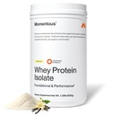Poudre essentielle de protéines de lactosérum - 20 g de protéines de lactosérum - Certifié NSF pour le sport - Sans gluten - 24 portions pour usage quotidien essentiel - Vanille - Paquet Mai Vary