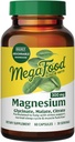 MegaFood Magnesium Glycinate, Citrate, Malate 300mg Supplement - Highly Absorbable Blend to Support Heart, Nerve Health & Relaxation, Triple Magnesium Complex Supplement, 60 Capsules (30 Servings)