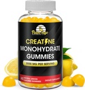Creatine Gummy Ergänzung- Zitronen-Flamvored Kreatin Monohydrate Pre Workout Chews für Energie-Boost, Kreatin Ergänzung zum Aufbau von Muskel und Stärke, Vegan, Non-GMO 90 Count
