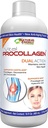 Natürliche Energie Vital Procollagen - flüssiges hydrolysiertes Kollagenprotein mit Hyaluronsäure und Glucosamin Chondroitin Sulfat Anti-Aging-Faktor für Männer und Frauen 16oz |New Snickerdoodle Flavor|
