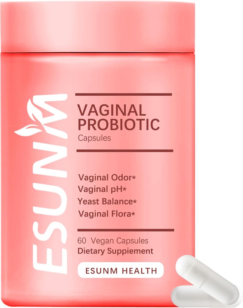 Frauen Vaginal Health Supplement,Vaginal Probiotics für Frauen pH Balance Prebiotics & Lactobacillus Probiotic,Promote Healthy Vaginal Odor & Vaginal Flora, 60 Count