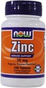 Suppléments, Zinc 50 mg, 100 comprimés