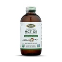 Flora - MCT Oil Certified Organic - Supporte l'énergie musculaire et la santé du cerveau - Contient C8 Caprylic Acid & C10 Capric Acid - Non-OGM, Sans gluten, Vegan & Keto-friendly - 8,5 fl. oz. Bouteille en verre