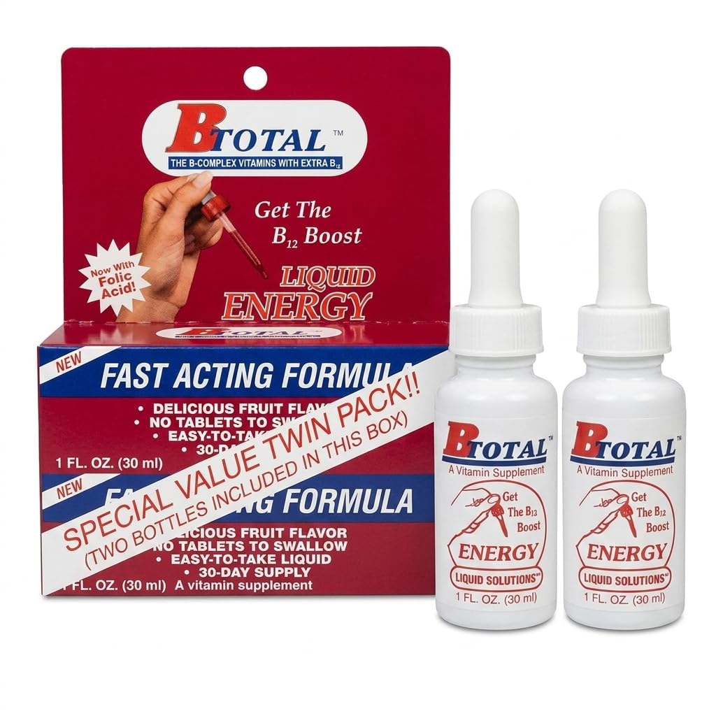 La solution B-Total - Vitamines B sublinguales - Twin Pak
