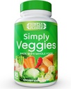 Einfach Nature's Pledge - Made with Whole Food Superfoods, verpackt mit Beta Carotene & 18 verschiedene Gemüse - 100% Soy Free