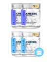 Cheers R&R Combo | Restore + Relief | Fühlen Sie sich besser nach dem Trinken und unterstützen Sie Ihre Liver | DHM, L-Cystein, Milchdistel, Ingwer, Weiß Willow Bark, Koffein, L-Theanine | 24 Dosierungen Jede | Ergänzungen