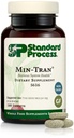 Standard Process Min-Tran - Nervous System Health Supplement - Gute Quelle von Magnesium - unterstützt Schlafwege und eine gesunde Stress-Reaktion - Glutenfrei, Non-Dairy & Non-Soy - 180 Tabletten