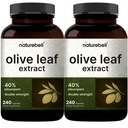 2 Pack Olivenblatt Extrakt 30000mg, 480 Gesamtkapseln | 40% Aktives Oleuropein, 50:1 Kräuteräquivalent – Reich an Polyphenol & Flavonoid Antioxidantien für Immun- & Herzgesundheit – Non-GMO