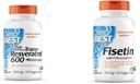 Arzt BEST Trans-Resveratrol 600 mg 60 Count & Fisetin mit Novusetin 100 mg 30 Count