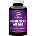 MRM Nutrition Ginkgo B 60mg | Glutenfrei + Vegan | 120 Servierungen
