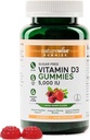 NatureWise Vitamin D3 5000 IU Gummie - Zuckerfreie Mischbeeren Geschmack - Vitamin D Gummi für Erwachsene, unterstützt Immunität, Muskel- und Knochenstärke -Gelatinfrei, Non-GMO - 90 Gummie[45-Day Supply]