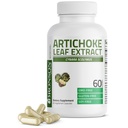 Bronson Artichaute Feuille de force supplémentaire soutient une digestion saine Fonction hépatique saine, non-OGM, 60 Capsules végétariennes