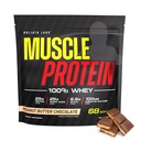 COLOSSAL LABS Muscle Protein Whey Powder [5 lbs/Pack 1]– Kaltgefiltert, 25g reines Protein, 6.6g BCAAs (Packaging May Vary) (5 Pound (Pack of 1), Peanut Butter Chocolate)