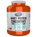 NOW Foods Sports Nutrition, Whey Protein Konzentrat, 24 G Mit BCAAs, Unflavored Powder, 5-Pound