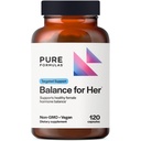PureFormulas Balance für sie - Hormon Balance für Frauen - DIM, Black Cohosh, Calcium D-Glucarate, EGCg Green Tea Extract & Chaste Tree Supplement für Mood Support & Estrogen Metabolism -120 Kapseln