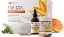 Himalayan Chandra Neti Pot Complete Sinus Cleansing System Starter Kit
