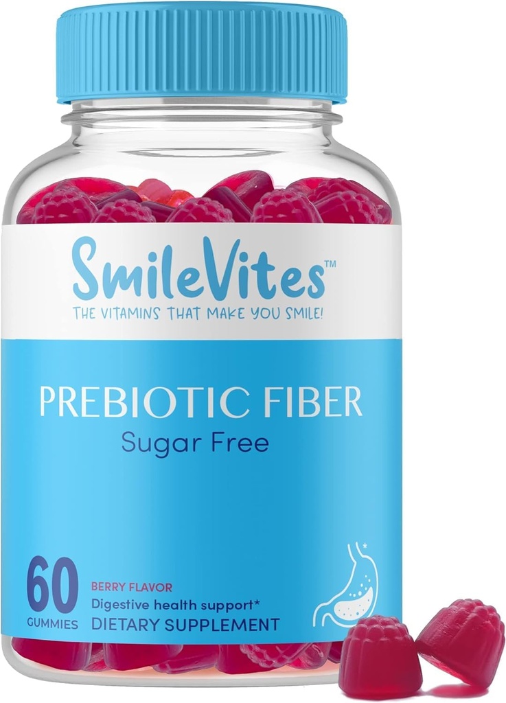 Gommies de fibre prébiotiques pour la santé digestive