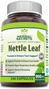 Herbal Secrets Nettle Leaf 900 Mg Pro Servieren 240 Kapseln Ergänzung - Unterstützt Urinary Tract und Prostata -Supports Upper Respiratory Health