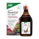 Floradix Floravital Liquid Iron & Vitamin Formula - Flüssige Eisenergänzung mit C & B Vitamine & Kräuter für Energieunterstützung - Vegan, Glutenfrei, Yeast-Free & Non-GMO - 23.7 Fl Oz