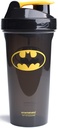 Smartshake Lite Justice League Protein Shaker Bottle 800ml – DC Comics Water Bottle, Leakproof BPA Free Gym Shaker Bottle für Protein Shakes And Protein Powder - Batman Logo