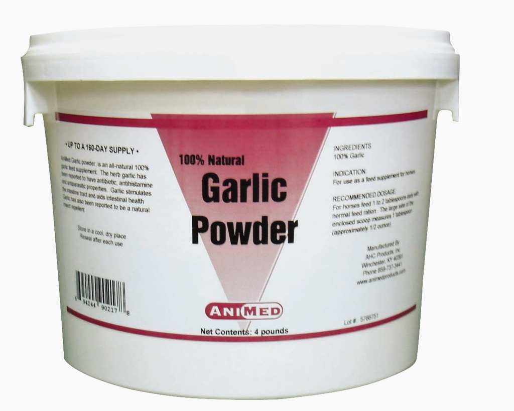AniMed poudre d'ail 4lb...