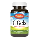 Carlson - C-Gels, 1000mg, Vitamin C Softgels, Immununterstützung & Herzgesundheit, Vitamin C Softgels, Antioxidans, Vitamin C Supplement, 100 Softgels