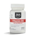 365 von Whole Foods Market, Vitamin D3 2000 IU, 250 ct