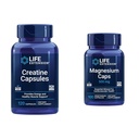 Prolongation de la durée de vie des gélules de créatine 120 Culots de comptage et de magnésium 500mg 100 Culot - Force musculaire, santé cardiaque