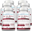 Genehmigte Science BCAA Ergänzung - 360 Tabletten - 2400mg - Steigerung der Leistung und Verbesserung der Muskelentwicklung - L-Leucine, L-Isoleucine, L-Valine - Made in USA, Non-GMO