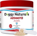 Azovast Plus Kidney Health Supplement für Hunde & Katzen, Oral Powder (6 Oz) - (120 Doses/Jar) NO Refrigeration Erforderlich - Hilfe Kidney Function & Manage Renal Toxins (Made in U.S.A) (6 Oz)
