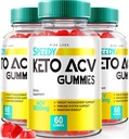 rize labs - Speedy Extreme Keto Plus ACV Gummy für erweiterte Gewichtsverlust mit Apple Cider Essig 2000mg Supplement (180 Gummi)