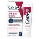 CeraVe 1% Hydrocortison Anti-Itch Cream, Duftfreies Relief für Eczema-Prone & Trockene Haut, 1 Unze