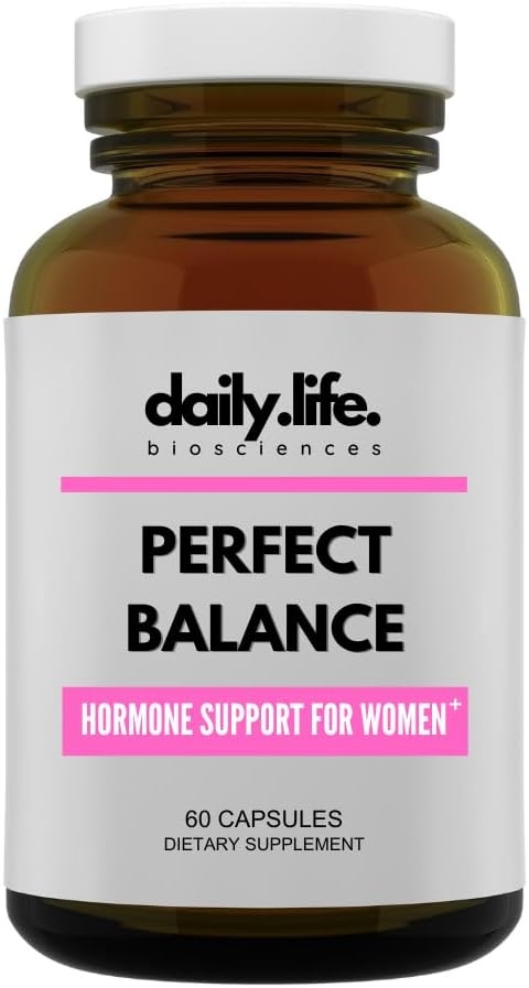 Perfect Balance: Frauen Hormon-Ergänzung - Natürliche Unterstützung für PMS, Menopause, Perimenopause, PMDD