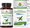 Brieofood Bio Bhringraj 1500mg, 45 portions, végétarien, sans gluten, 90 comprimés végétariens