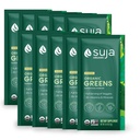 Suja Mélange bio de poudre de vert, spiruline, boisson quotidienne super-alimentaire ou mélange de smoothie pour le soutien immunitaire, la digestion et l'énergie, végétalien, sans gluten, sans OGM, 10 portions