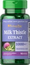 Thistle de lait pride de Puritan 1000mg, 4:1 Extrait (Silymarin), 90 Compte