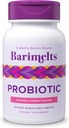 Barimelts Probiotic, 5 Billion CFU - 60 Fast-Dissolving Tablets (2-Monats-Versorgung) - Zuckerfreie Probiotika für Frauen, Unterstützung Gut Gesundheit nach Bariatric Chirurgie, Natürliche Kirsche Flavor
