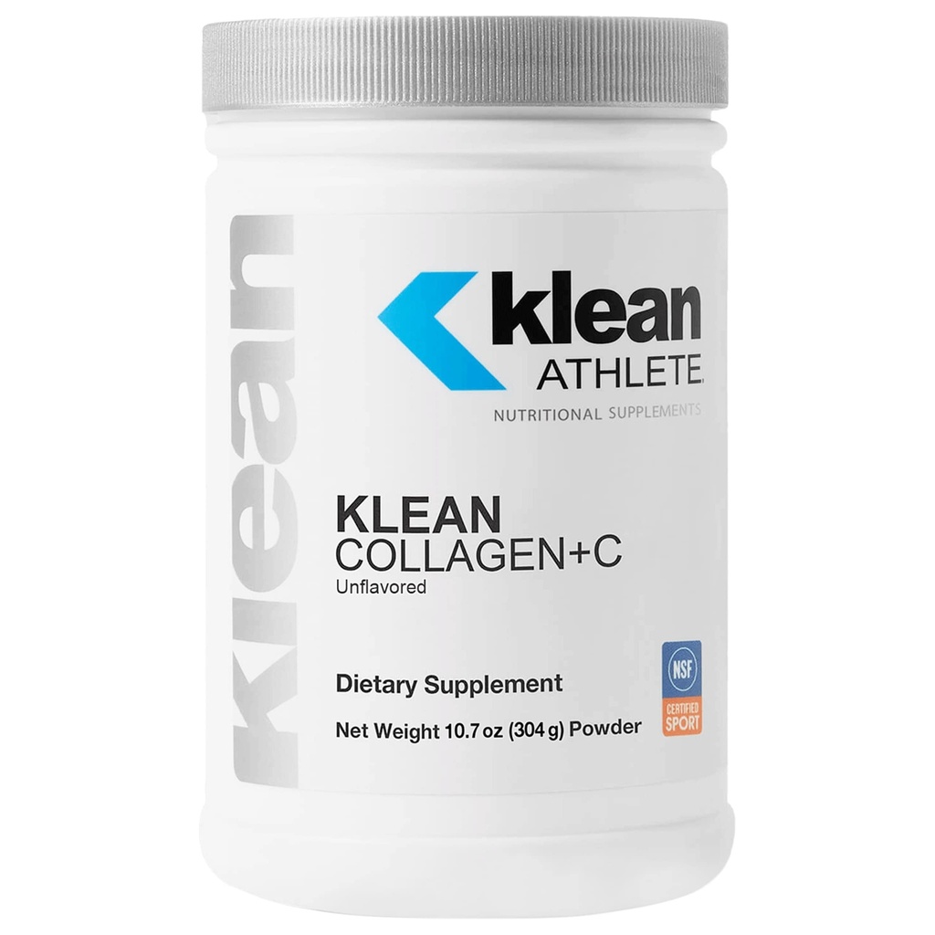 Klean Athlete Klean Collagen+C | Collagen Peptide mit Vitamin C für Gelenk- und Verbindungsgewebe Unterstützung | 10.7 Unzen | Unflavored