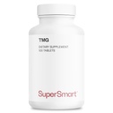Supersmart TMG 2250mg pro Tag (High Strength) - TMG Trimethylglycin - Betaine Anhydrous Supplement | Non-GMO & Glutenfrei - 100 Tabletten