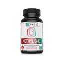 Zhou Methyl B12 - Methyl B-12 Beilage für Damen und Herren, Vitamin B12 5000 mcg, Vegan Friendly, Cellular Energy and Nerve Function Support, Methylcobalamin - 60 Micro Lozenges