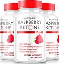 (3 Pack) Himbeer Keton Kapseln, offizieller Raspberry Ketone für Weight Loss, All-Natural Keto Formel zu entsperren Ihr Körper und Fitness Ziele, RaspberryKetone 1200MG Supplement, Bewertungen (180 Kapseln)