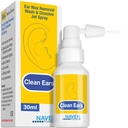 NAVEH PHARMA® CleanEars | Fast-Acting Ear Wax Removal Spray | Breaks Down & Dissolves Earwax in nur 1 Behandlung | Klinisch nachgewiesen, um 300% mehr Effektives W/Mineralöl | Gentle & Safe | 1 Fl Oz zu sein