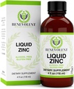 Zink-Ergänzung mit Organic Elderberry Fruit & Herbs - Potent & effektive flüssige Nahrungsergänzung für Gesamte Familie - 100% Alkohol & Glutenfrei - Non GMO Formel. Große 4oz Flasche.