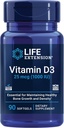 Lebensverlängerung Vitamin D3 25 mcg (1000 IU), Immunsystemunterstützung, Knochengesundheit, Ganzkörpergesundheit, Wertgröße, Glutenfrei, Nicht-GMO, 90 Softgele