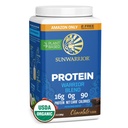 Bio-Pflanzenbasiertes Proteinpulver | Vegan Bio-Pulver Schokolade mit BCAA Aminosäuren & Hanf Samen Pea Blend | Non-GMO Soy Dairy Filler & Gluten Free (Chocolate, 32 Servierungen)